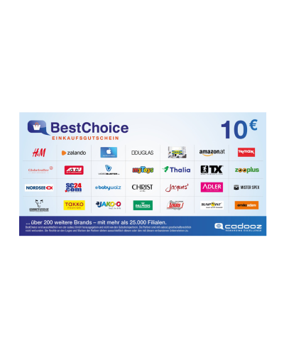 BestChoice Europe Gutschein 10,00 Euro
